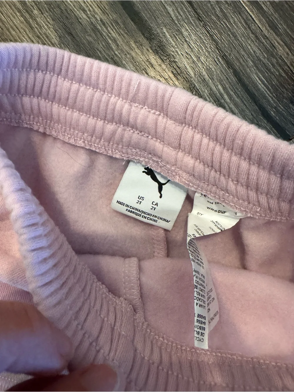 Puma Pink Girls' Sports Club Sweatshirt & Shorts Set - Picture 4 of 8
